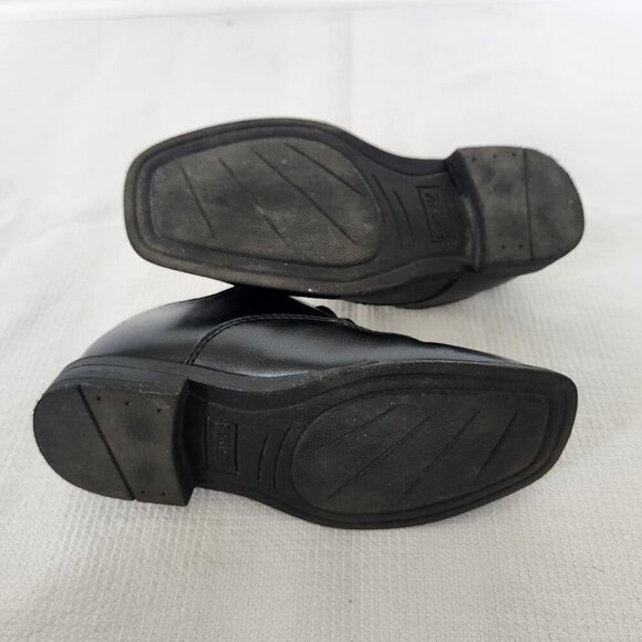 Sonoma Alexander Black Lace Up Dress Shoes Memory Foam Boys Size 12 M - Picture 10 of 12